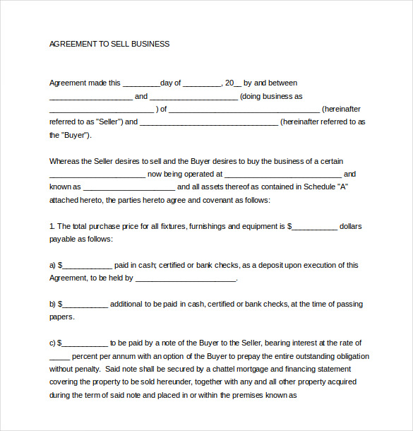 buy sell agreement template free download business sales agreement 