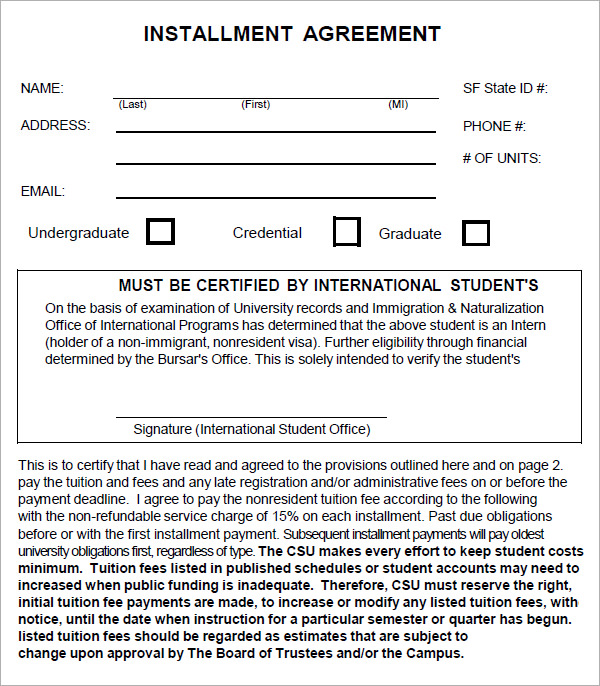 Form 9465 Installment Agreement Request