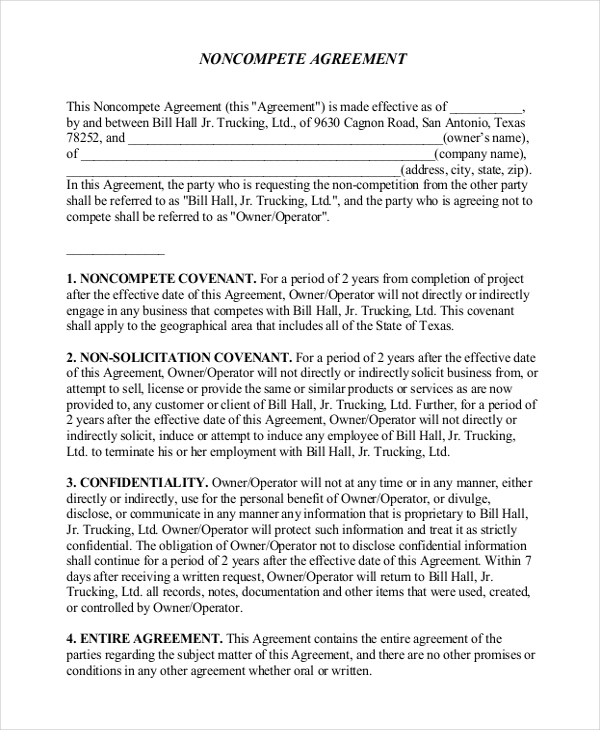 non compete non disclosure agreement template 12 non disclosure 