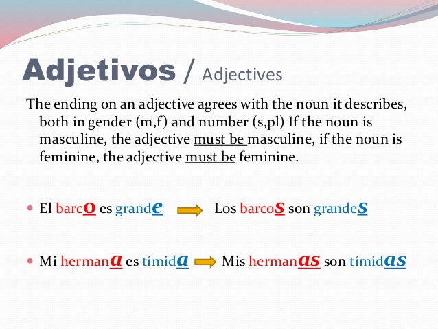 Adjectives And Indefinite Articles Lessons Tes Teach