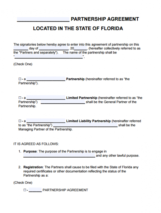 florida certificate of status and corporate agreement templates 
