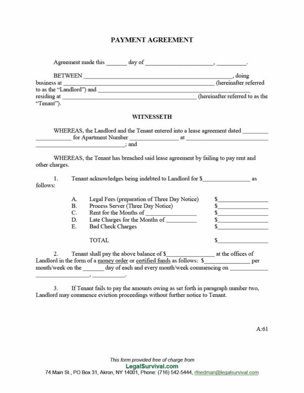 payment agreement letter between two parties template payment 