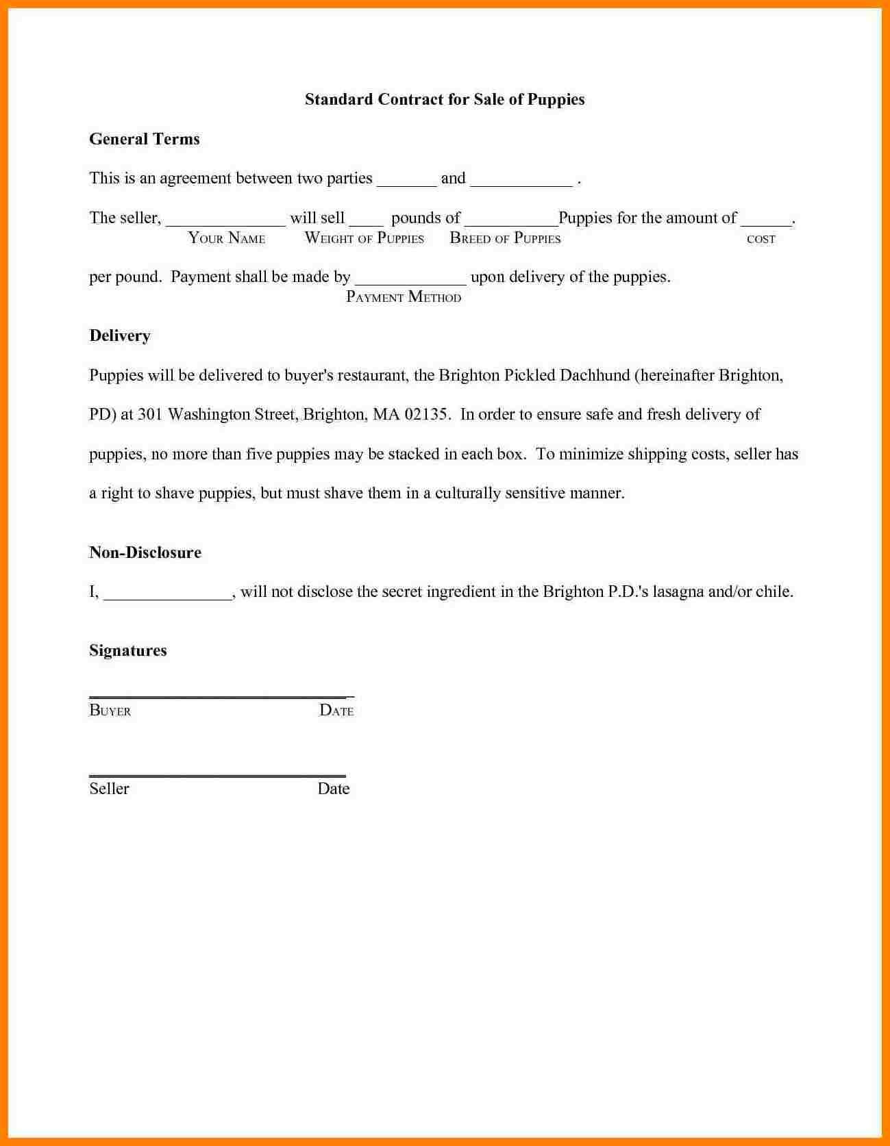 How To Draw Up A Formal Contract Save Sample Contract Agreement 