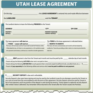 Utah Lease Agreement