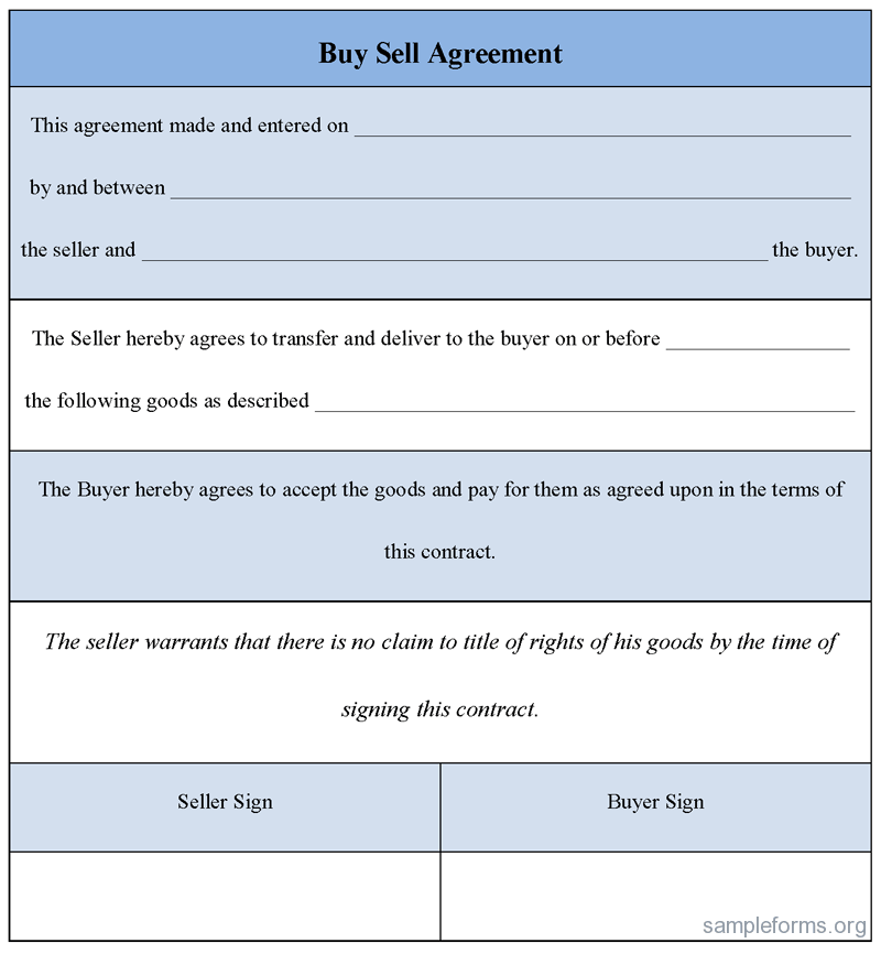 buy sell agreement form Akba.katadhin.co