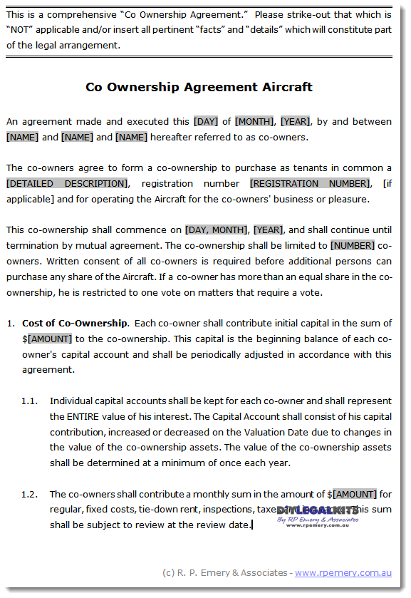 joint ownership agreement template ownership agreement template co 