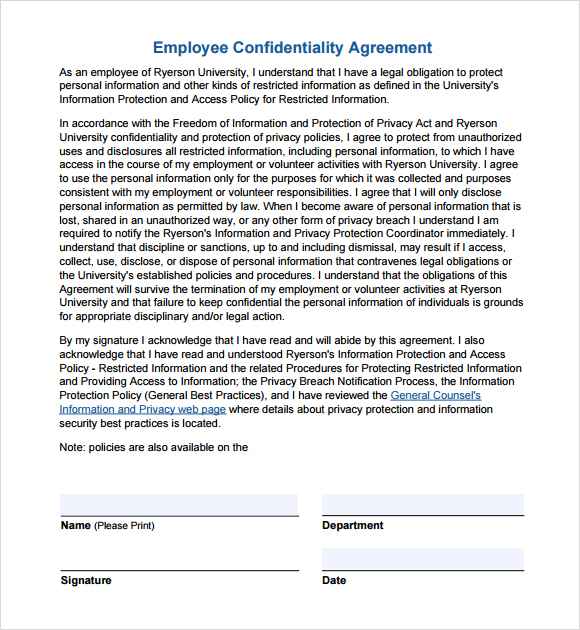 disclosure agreement template