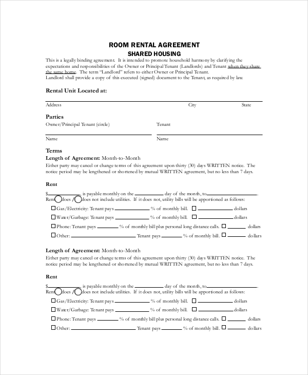 Basic Rental Agreement – 10+ Free Word, PDF Documents Download 