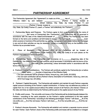 investor agreement template simple limited partnership agreement 