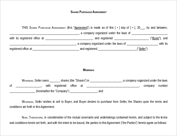 purchase agreement template word share purchase agreement template 