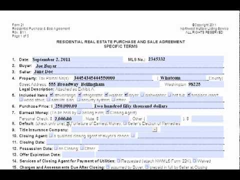 Purchase And Sale Agreement Explained YouTube