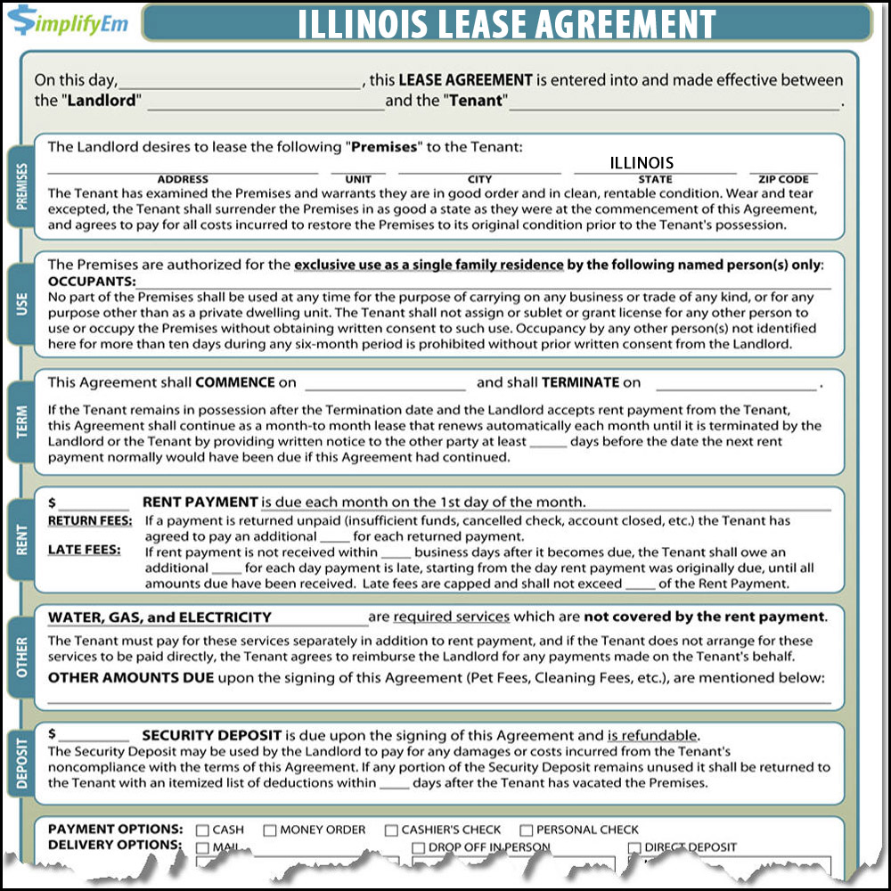 Illinois Rental Lease