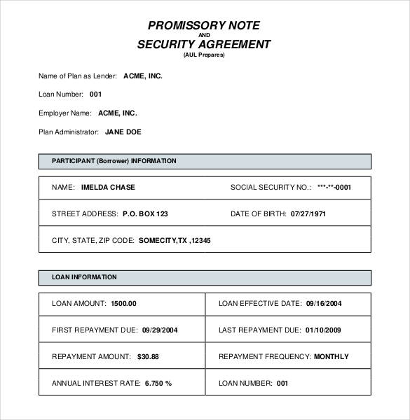 34+ Promissory Note Templates DOC, PDF | Free & Premium Templates