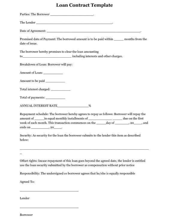 personal property loan agreement template simple loan agreement 